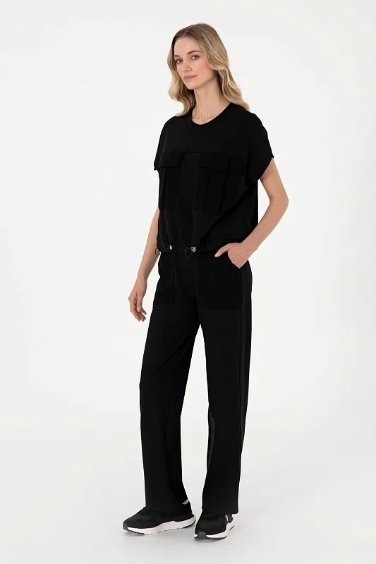 Футболка из смесового хлопка на кулиске - G082SZ0110SACHA Футболка жен. (VR046, XS)