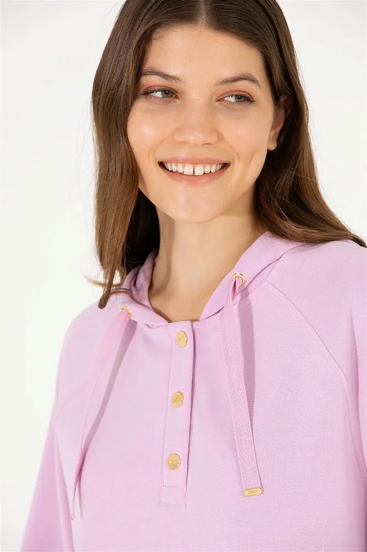 Худи с коротким рукавом - G082SZ0820MALTI Толстовка жен. (VR211, XL)