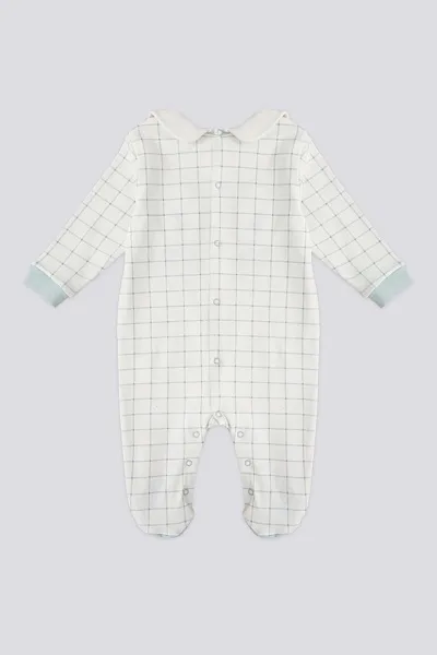 Боди-слип в клетку для мальчиков - G085SZ0HF0USB1844_STK Костюм дом.  (VR048, 6-9)