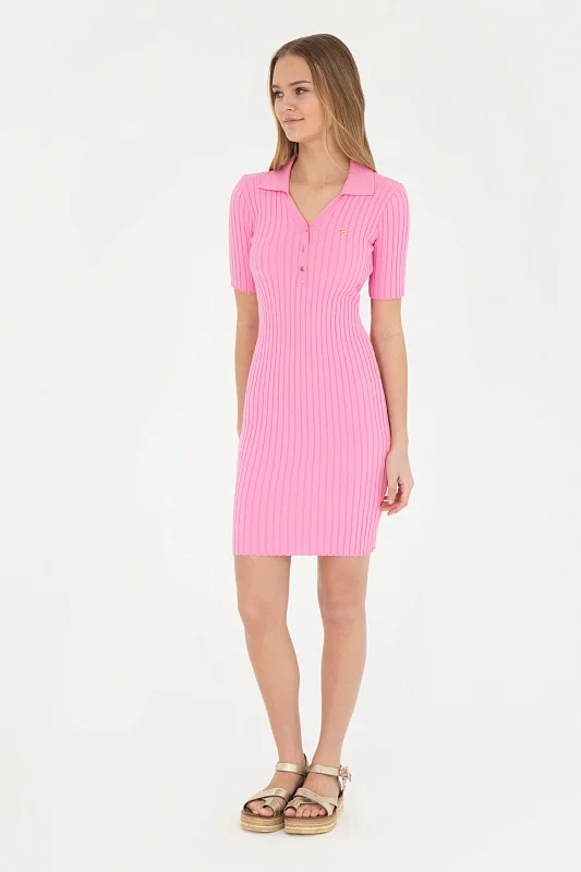 Платье мини в рубчик облегающее - G082SZ0TE0MEKSI Платье жен. (VR037, XL)