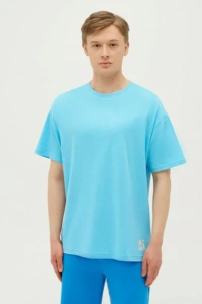 Футболка из хлопка с надписью - G081SZ0110BUSTER-R Футболка муж. (VR093, S)