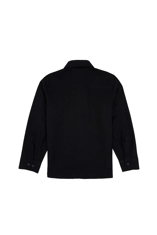 Рубашкаиз смесового хлопка для мальчиков - G083SZ0040E_METOKIDS25K Сорочка муж. детс. (VR046, 10_11)