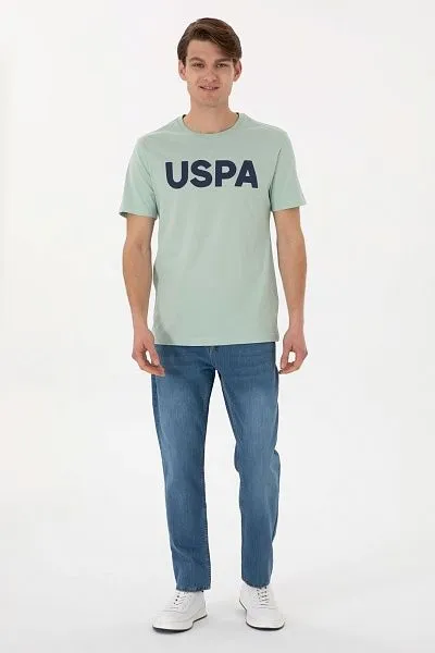 Футболка из хлопка с надписью - G081SZ0110GEARTIY025 Футболка муж. (VR048, M)