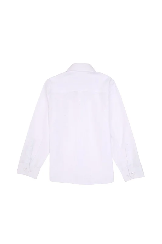 Рубашка хлопковая для мальчиков - G083SZ0040E_METOKIDS25K Сорочка муж. детс. (VR013, 3_4)