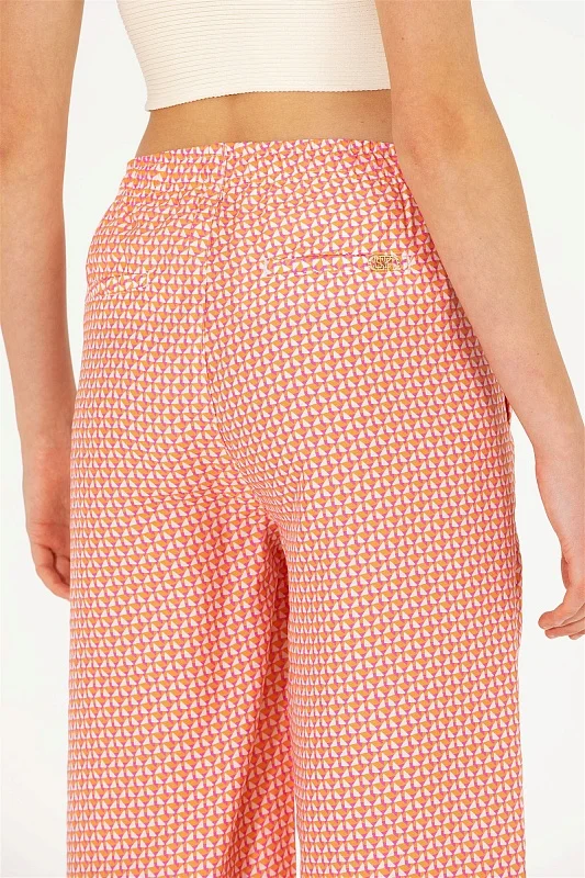 Брюки на кулиске широкие - G082SZ0780LEONA Брюки жен. (VR023, 42)