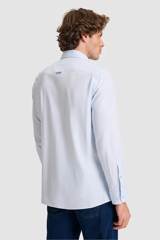 Рубашка из хлопка - G081SZ0040CEDRO026Y Сорочка муж. (VR003, S)