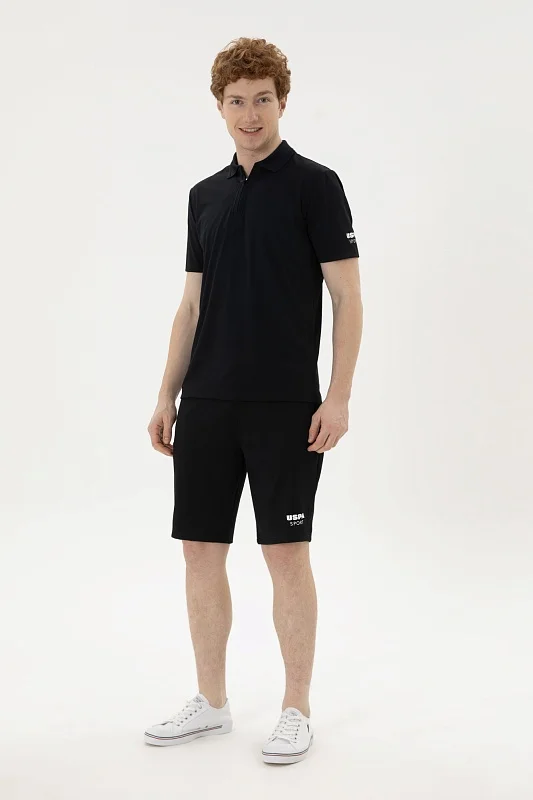 Шорты спортивные с логотипом - G081SZ0OS0ONDUR Брюки спорт. муж. (VR046, S)