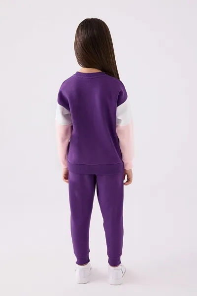 Свитшот и спортивные брюки для девочек - G084SZ0HF0US1973 Костюм дом. жен. детс. (VR038, 15X)
