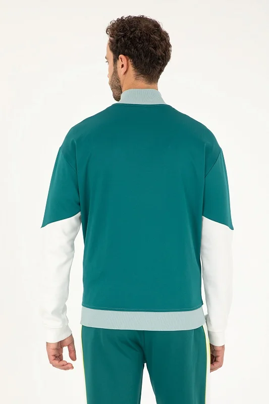 Толстовка на молнии без капюшона - G081SZ0820ATEMA Толстовка муж. (VR101, S)
