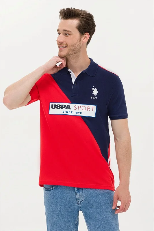 Футболка-поло из хлопка с принтом - G081SZ0110T-JOPEL Футболка муж. (VR030, S)