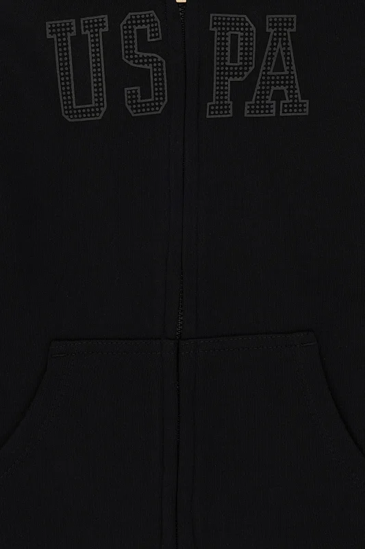 Толстовка на молнии с капюшоном для девочек - G084SZ0820RW01_SK024 Толстовка жен. детс. (VR046, 4_5)
