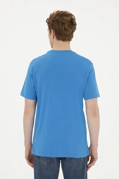 Футболка из хлопка с надписью - G081SZ0110GEARTIY024 Футболка муж. (VR045, 2XL)