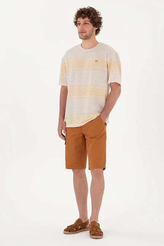 Шорты карго из хлопка - G081SZ0310CURVIS Бермуды муж. (VR072, 31)