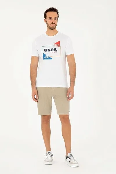 Футболка из хлопка с надписью - G081SZ0110BANJU Футболка муж. (VR013, XS)