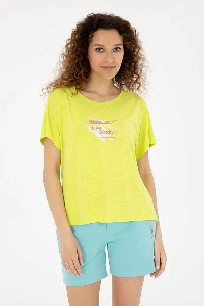 Футболка из модала с надписью - G082SZ0110PEXI_S Футболка жен. (VR087, XS)