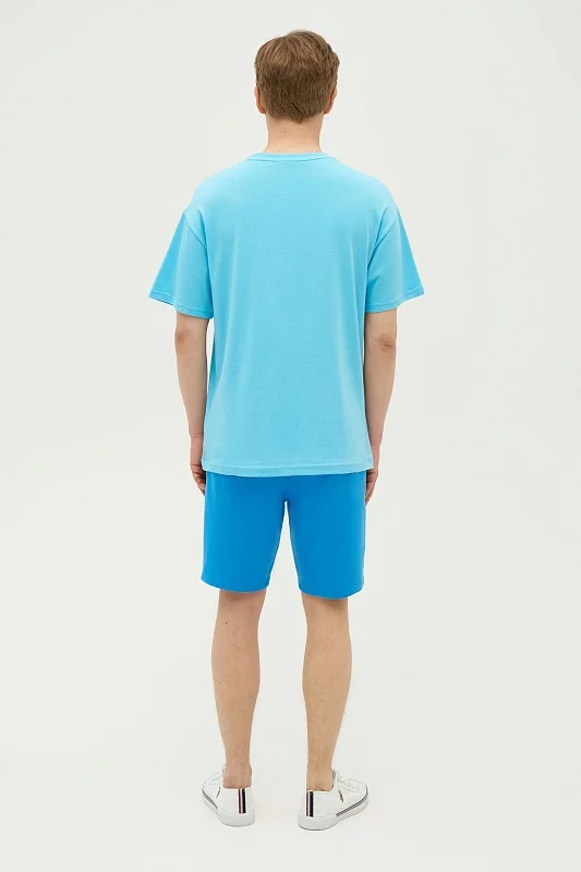 Футболка из хлопка с надписью - G081SZ0110BUSTER-R Футболка муж. (VR093, S)