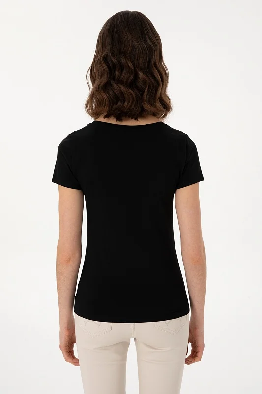 Футболка из хлопка приталенная - G082SZ0110TO25 Футболка жен. (VR046, XS)
