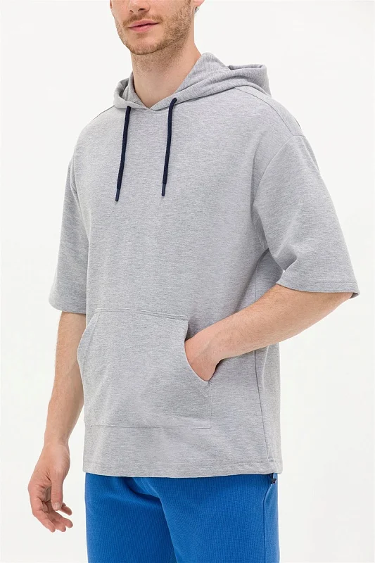 Худи с коротким рукавом - G081SZ0820RC-TUMAN Толстовка муж. (VR109, S)