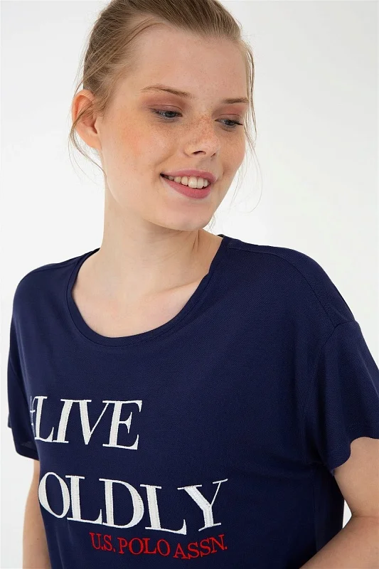 Футболка из хлопка с логотипом - G082SZ0110DEPT Футболка жен. (VR033, XS)