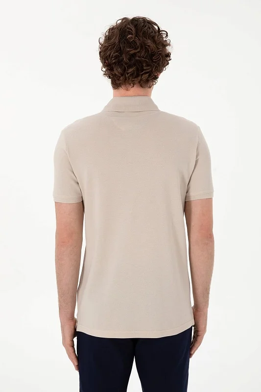 Футболка-поло из хлопка с логотипом - G081SZ0110TP04IY025 Футболка муж. (VR049, 5XL)