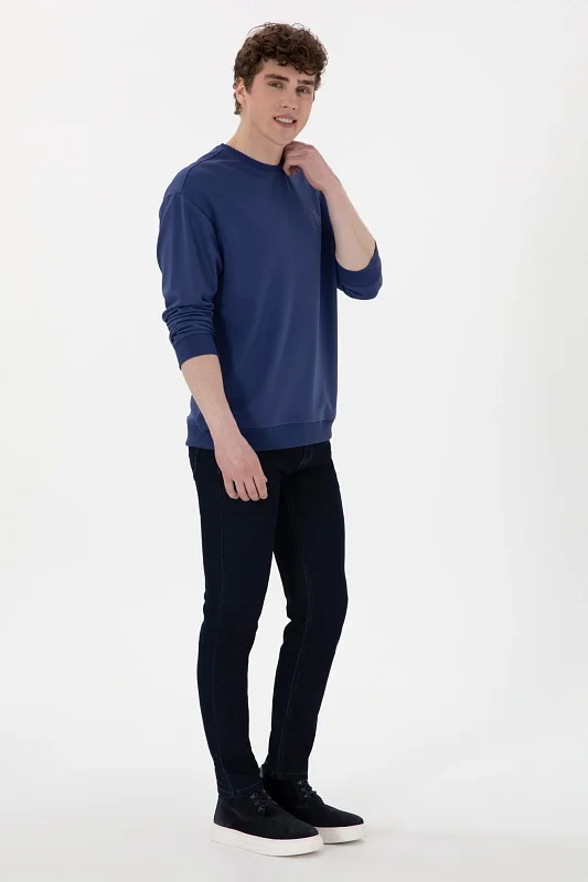 Свитшот с вискозой с логотипом - G081SZ0820ZUNA Толстовка муж. (VR059, XL)
