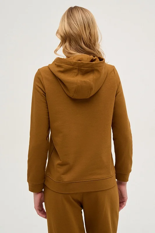 Худи с логотипом - G082SZ0820R-FECZA Толстовка жен. (VR153, XS)