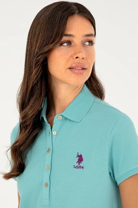 Платье-поло из хлопка свободное - G082GL0750GURLIN24 Платье жен. (VR090, L)