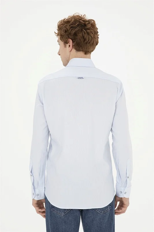 Рубашка из хлопка приталенная - G081SZ0040CEDCOLOR024Y Сорочка муж. (VR003, 5XL)