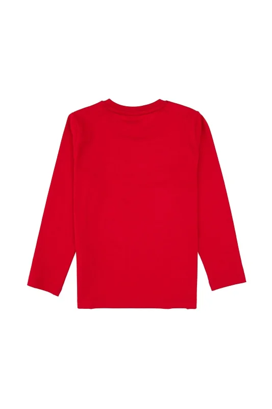 Свитшот и спортивные брюки из хлопка для мальчиков - G083SZ0HF0US2233 Костюм дом. муж. детс. (VR030, 7_8)