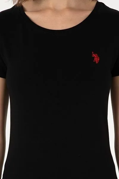Футболка из хлопка с логотипом - G082SZ0110TO25 Футболка жен. (VR046, L)