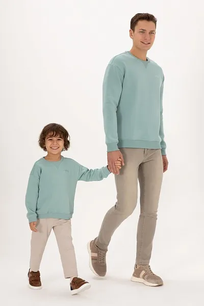 Свитшот с хлопком для мальчиков - G083SZ0820E_NAOMIBISKIDS25K Толстовка муж. детс. (VR090, 4_5)