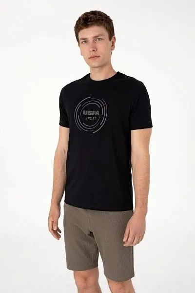 Футболка из хлопка с принтом - G081SZ0110S_UNKA Футболка муж. (VR046, XS)