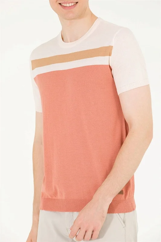 Футболка трикотажная из смесовой вискозы - G081SZ0TK0RABERT-IY23 Кофта муж. (VR042, S)