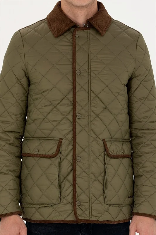 Куртка стеганая с отложным воротником - G081SZ0MS0NUCK23K Куртка муж. (VR027, 48)