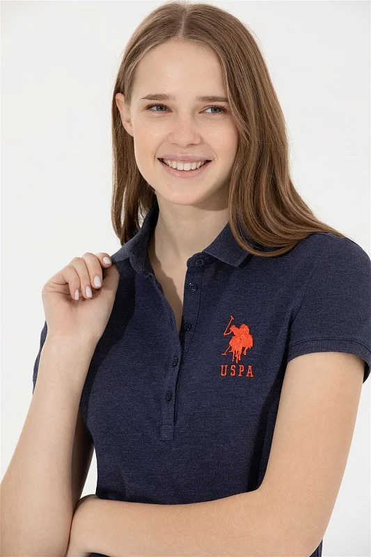 Футболка-поло из смесового хлопка - G082SZ0110SD0121 Футболка жен. (VR033, S)