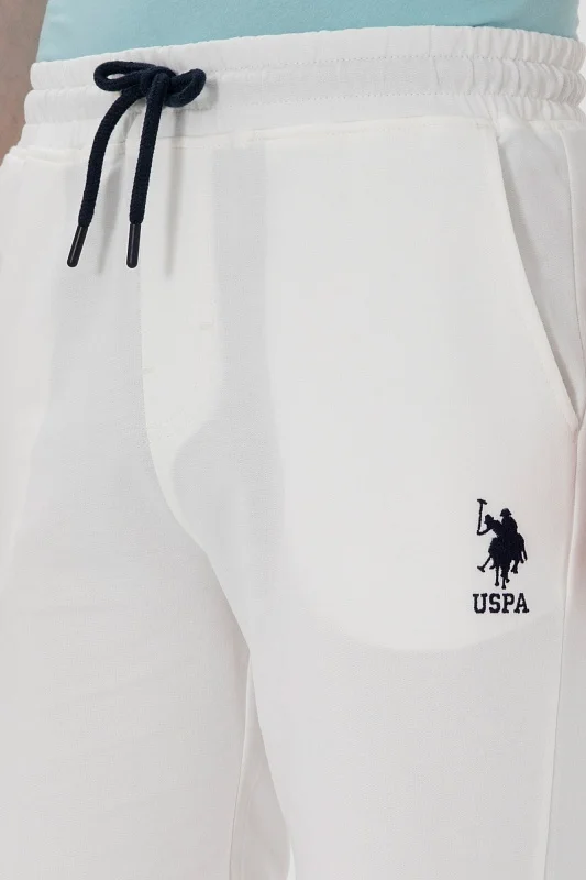 Шорты спортивные из хлопка с вышитым логотипом - G081SZ0OS0PARMEIY025 Брюки спорт. муж. (VR019, 2XS)