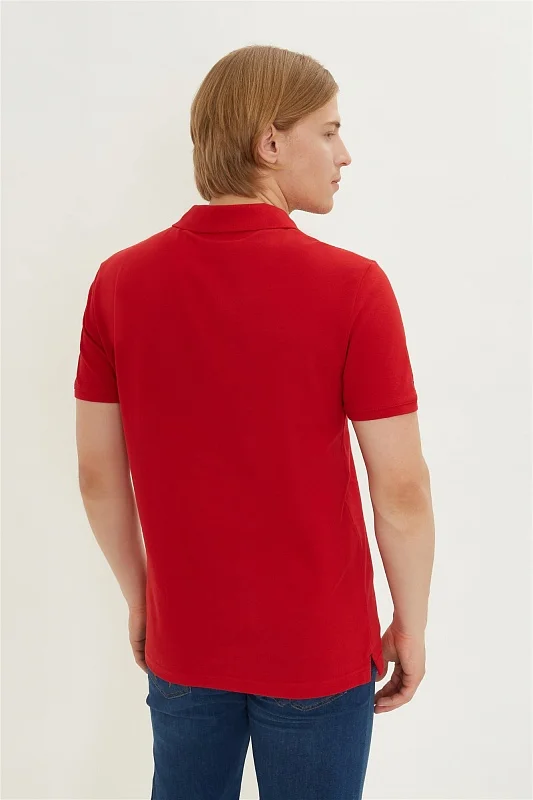 Футболка-поло из хлопка - G081SZ0110TP10IY021 Футболка муж. (VR171, M)