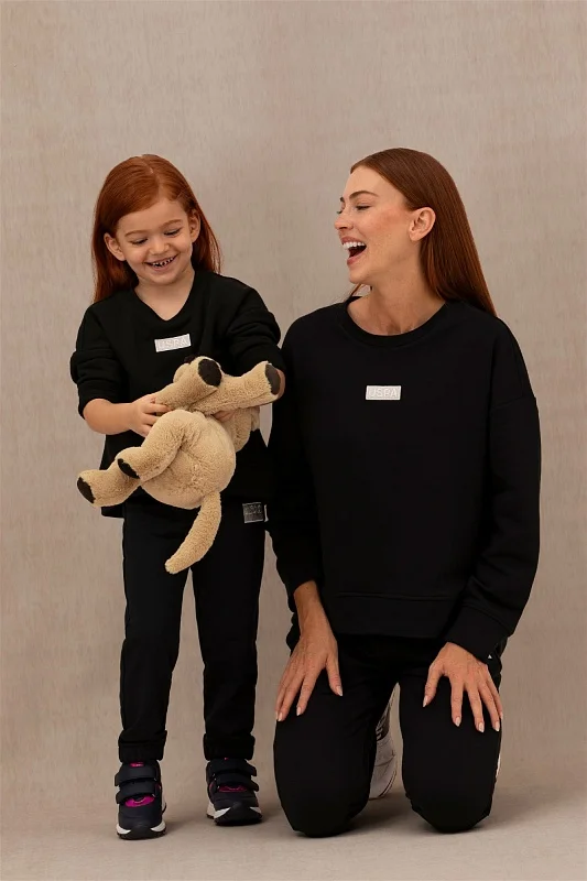 Свитшот с нашивкой для девочек - G084SZ0820CANBYKIDS23K-E Толстовка жен. детс. (VR046, 9_10)