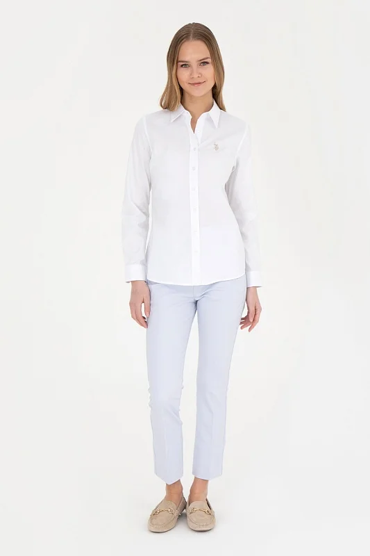 Брюки на высокой посадкой зауженные - G082SZ0780JETT Брюки жен. (VR003, 38)