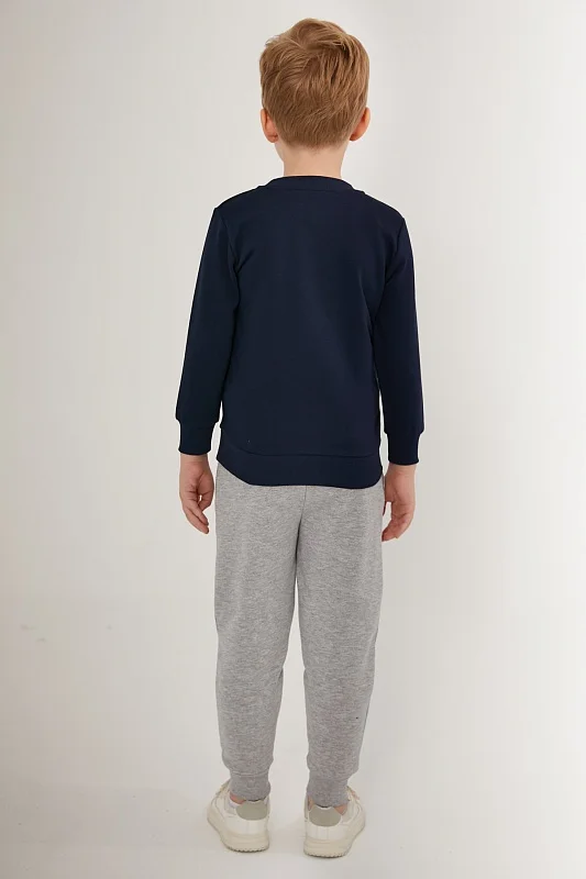 Спортивный костюм без флиса для мальчиков - G083SZ0HF0US1544 Костюм дом. муж. детс. (VR033, 6-7)