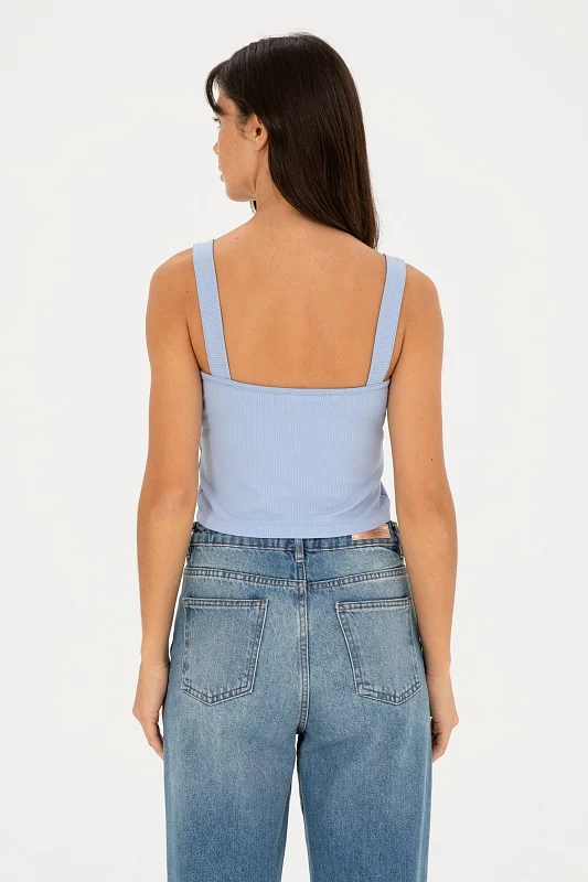 Топ на широких лямках - G082SZ0110PLARTEY Футболка жен. (VR003, XS)