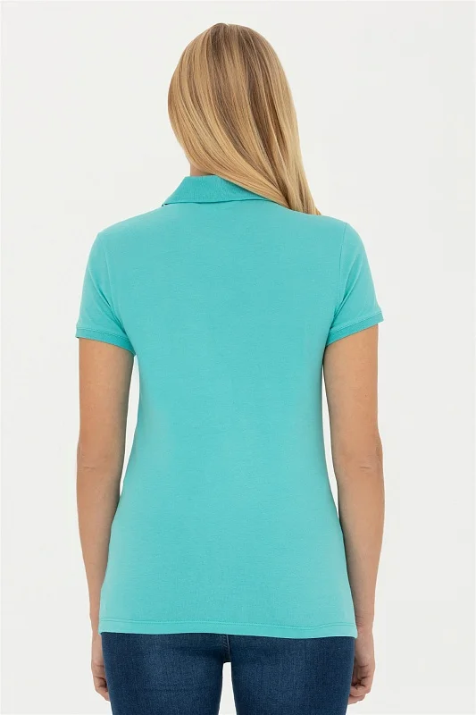 Футболка-поло из хлопка - G082SZ0110TP0123-CLR Футболка жен. (VR090, XS)