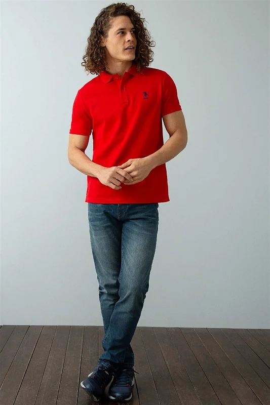 Футболка-поло из хлопка - G081SZ0110TP04IY9 Футболка муж. (VR030, S)