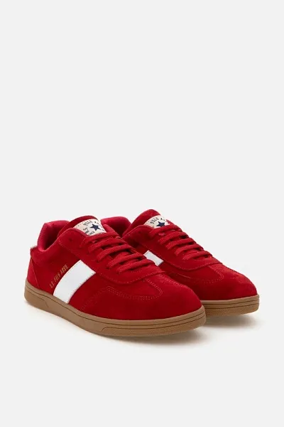 Кеды замшевые комбинированные - S082SZ0330Y25BALLOON_SNKR Обувь жен. (VR030, 38)