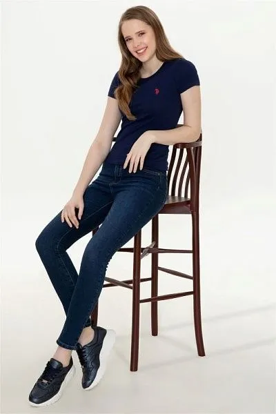 Футболка из хлопка с логотипом - G082SZ0110TO22 Футболка жен. (VR033, 2XS)