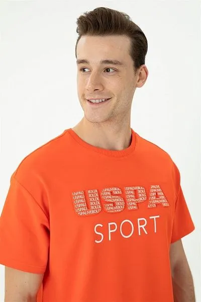 Футболка из хлопка с логотипом - G081SZ0110RC-LEDRA Футболка муж. (VR181, S)