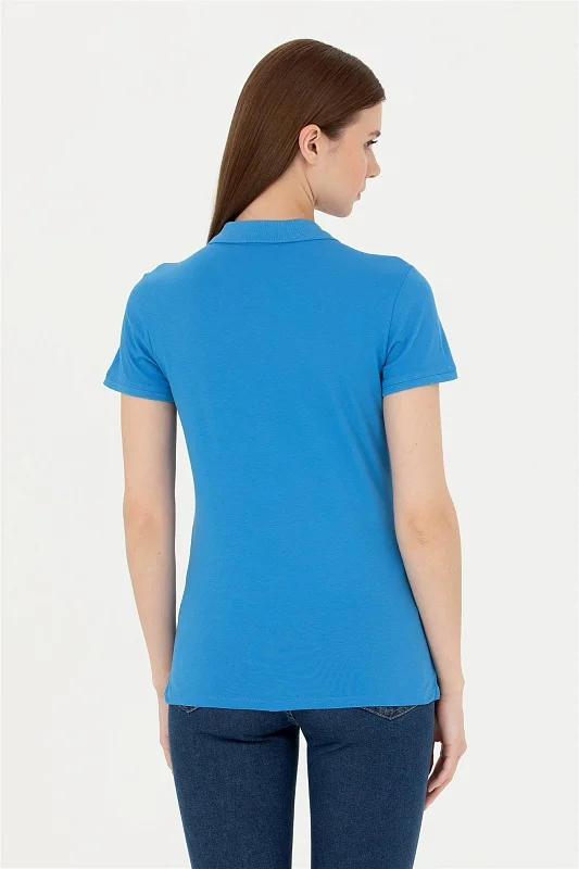 Футболка-поло из хлопка - G082SZ0110MTS02223-011 Футболка жен. (VR045, XS)