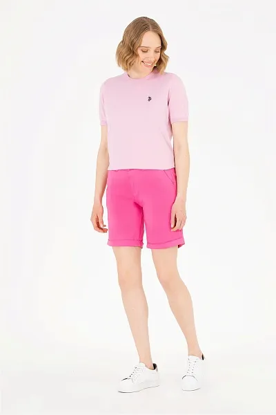 Шорты с хлопком - G082SZ0310CLEA23Y Бермуды жен. (VR041, 38)
