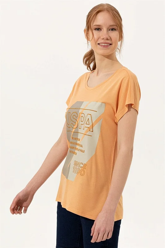 Футболка из вискозы с принтом - G082SZ0110FALKO Футболка жен. (VR202, XS)