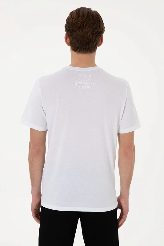 Футболка из хлопка с принтом - G081SZ0110T_ZEUNS135 Футболка муж. (VR013, XL)